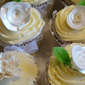 Cup cake wedding cakes